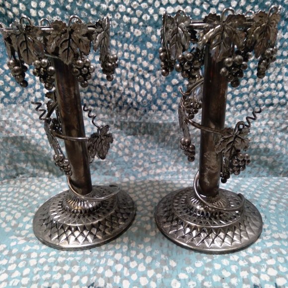 Studio silversmiths Other - Pair Studio Silversmiths candle holders
